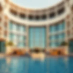 Stunning architectural design of the Adagio Palm