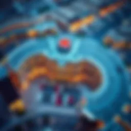 Aerial view of Dubai Mall Grand Parking showcasing its expansive layout.