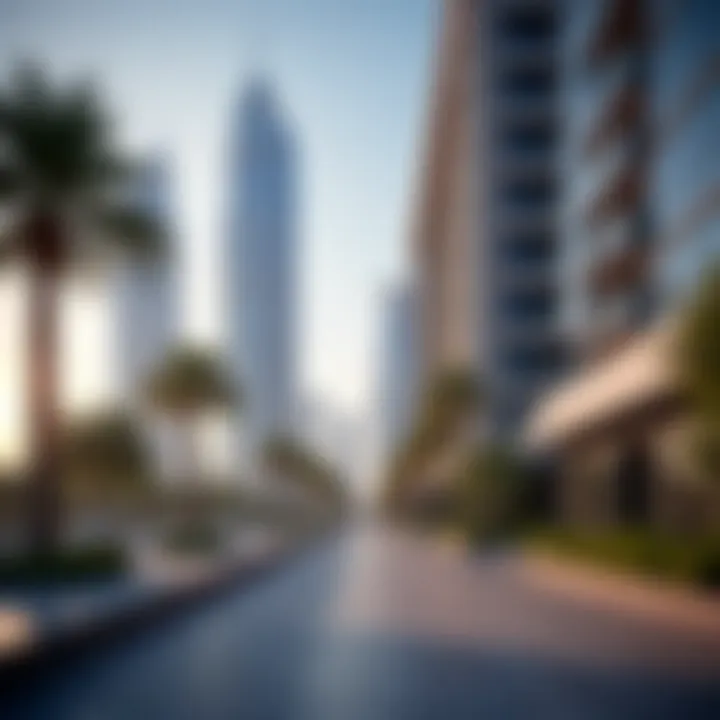 Infographic depicting property investment trends in Dubai