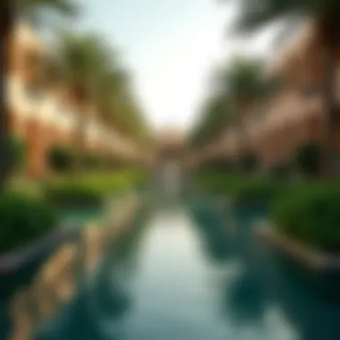 Landscaped Gardens of Emirates Hills Stunning landscaped gardens within Emirates Hills community.